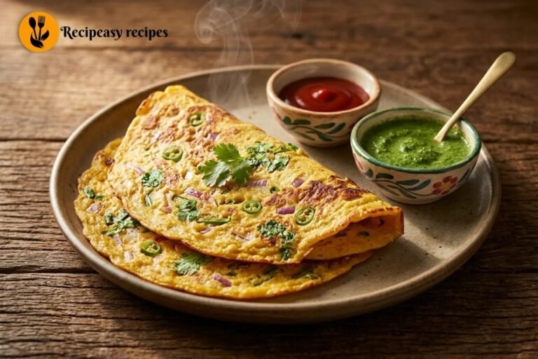 Chilla Besan Recipe