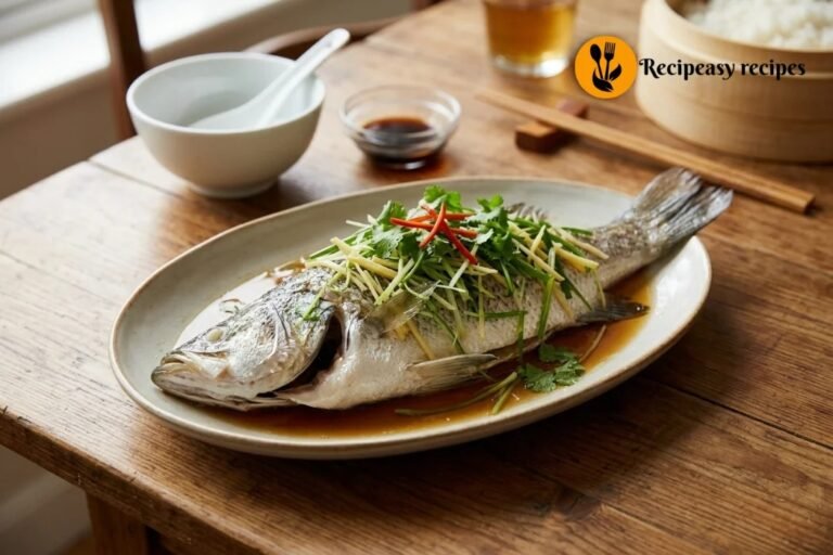Chinese Steamed Fish Recipe