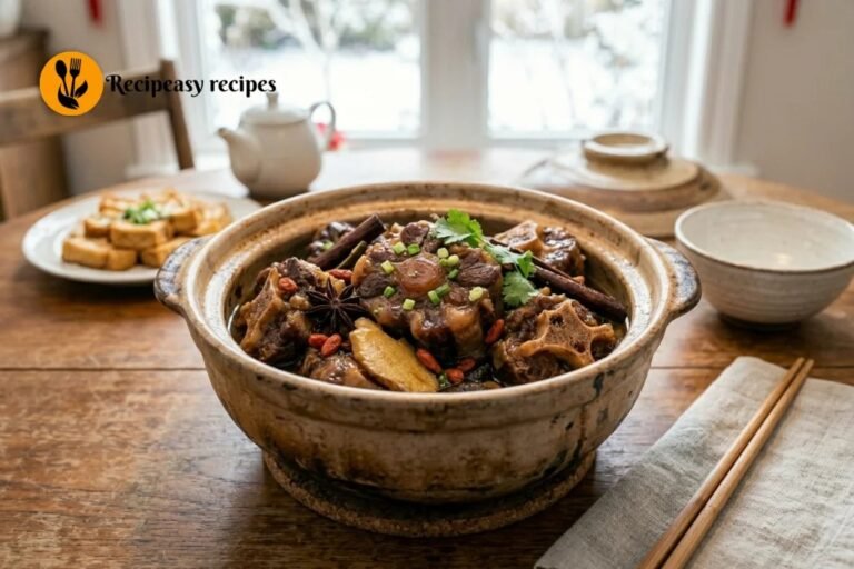 Chinese oxtail braise