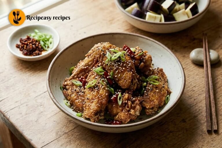 Crispy Chinese Fried Chicken Wings Recipe