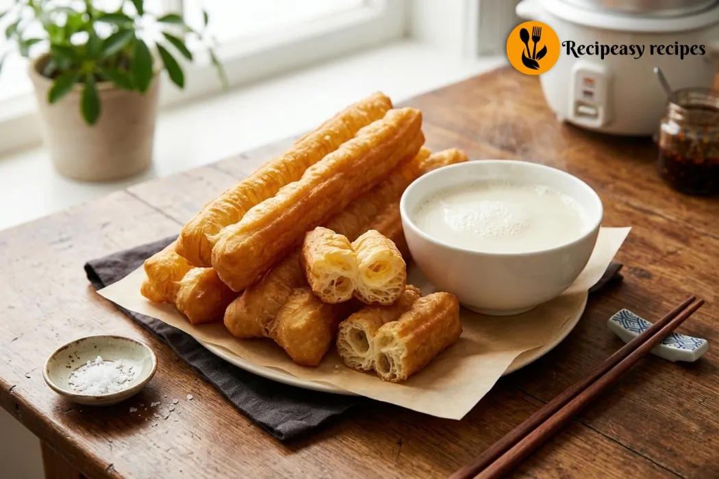 Homemade Chinese Donuts Recipe That Turns Crispy and Hollow
