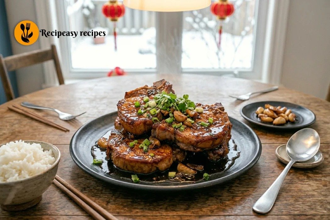 Honey Garlic Pork Chops