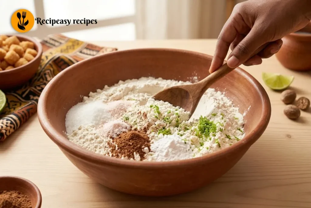 Mix the Dry Ingredients
