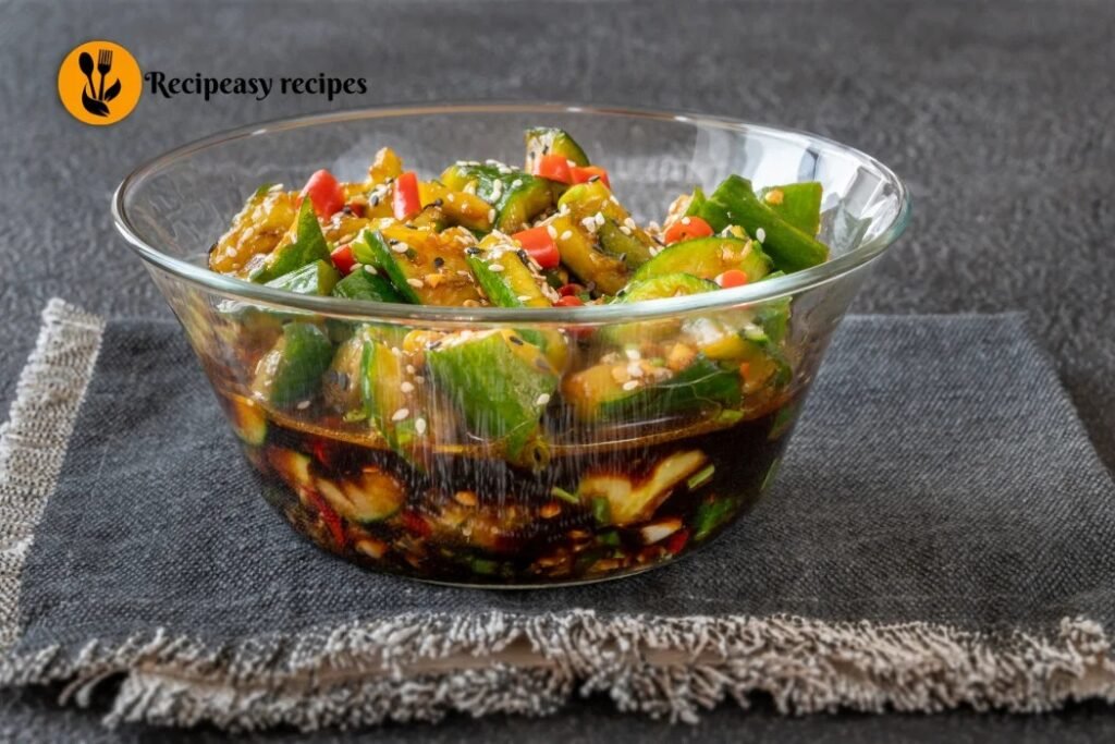 Smashed Cucumber Salad