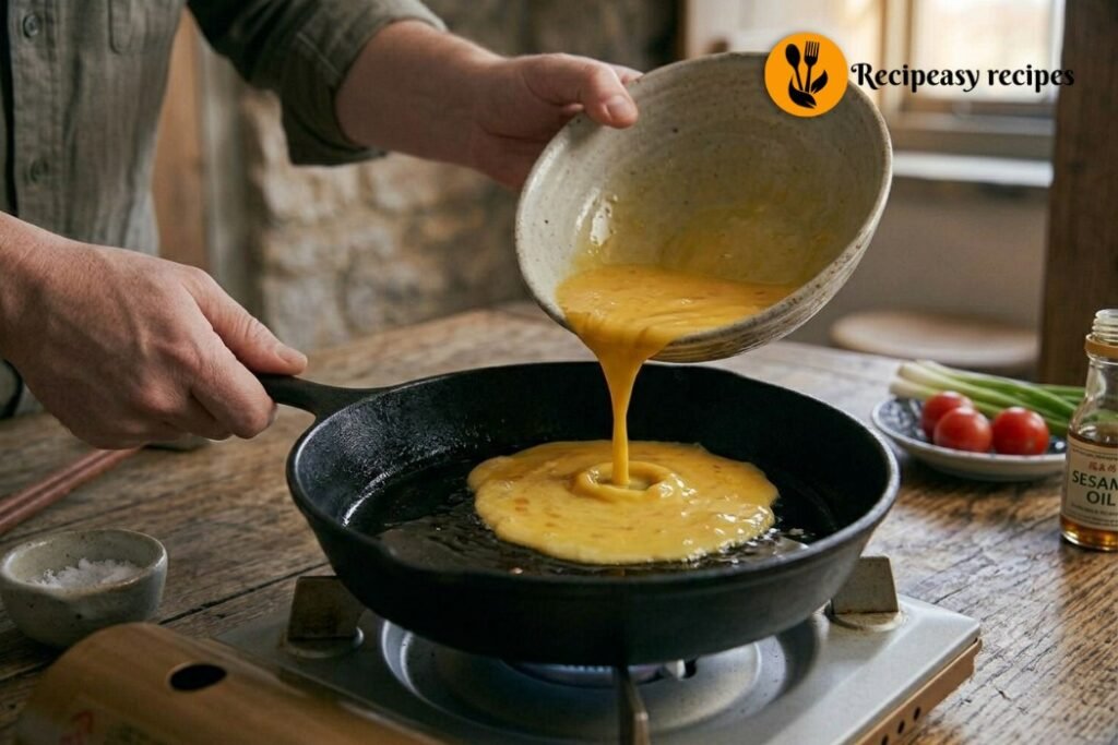 Step 2 - Cook the Eggs First