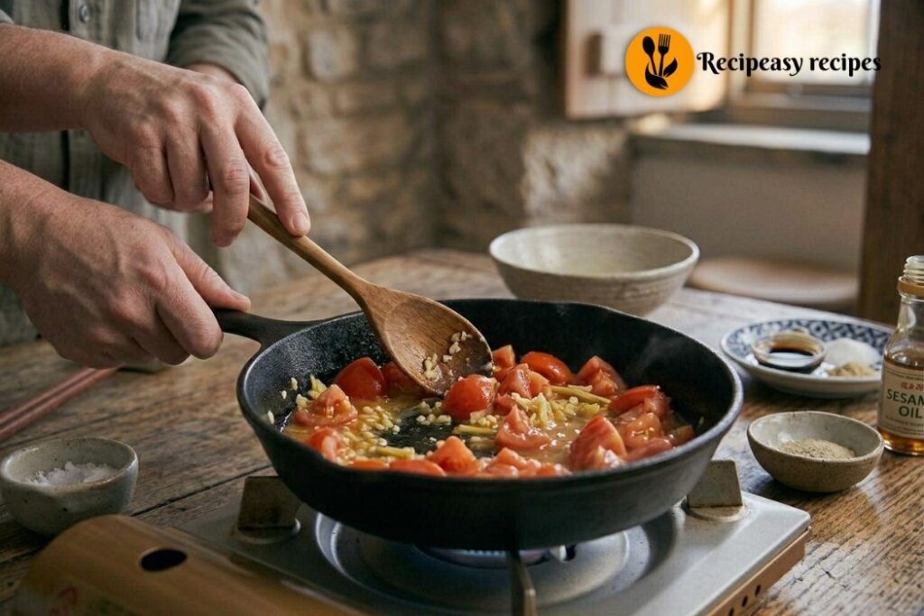 Step 3 - Cook the Tomatoes