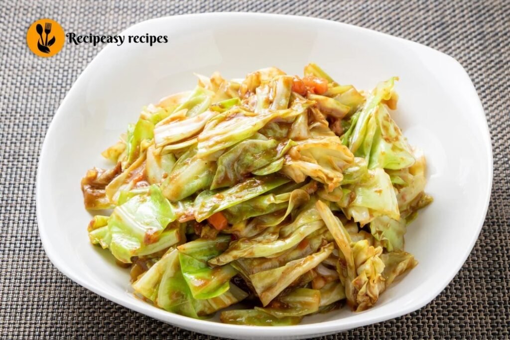 Stir-Fried Cabbage with Vinegar