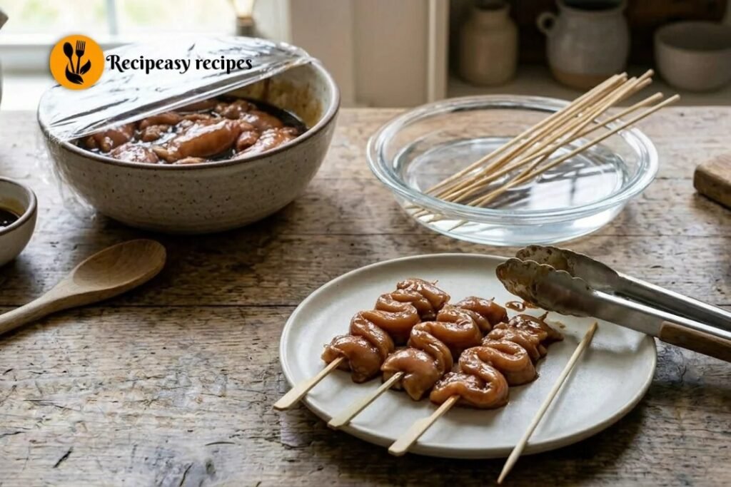 Threading the Skewers