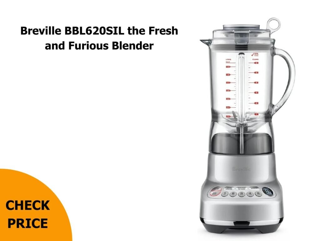 Breville BBL620SIL the Fresh and Furious Blender