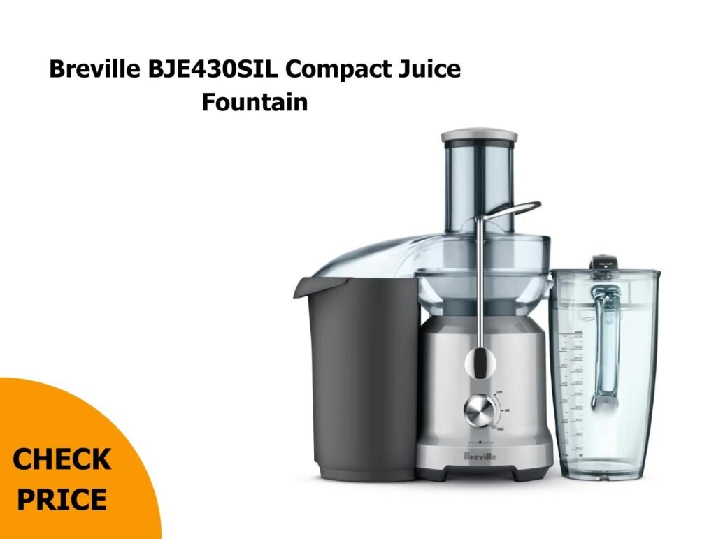 Breville BJE430SIL Compact Juice Fountain
