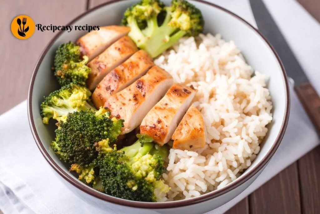 Chicken Rice and Broccoli