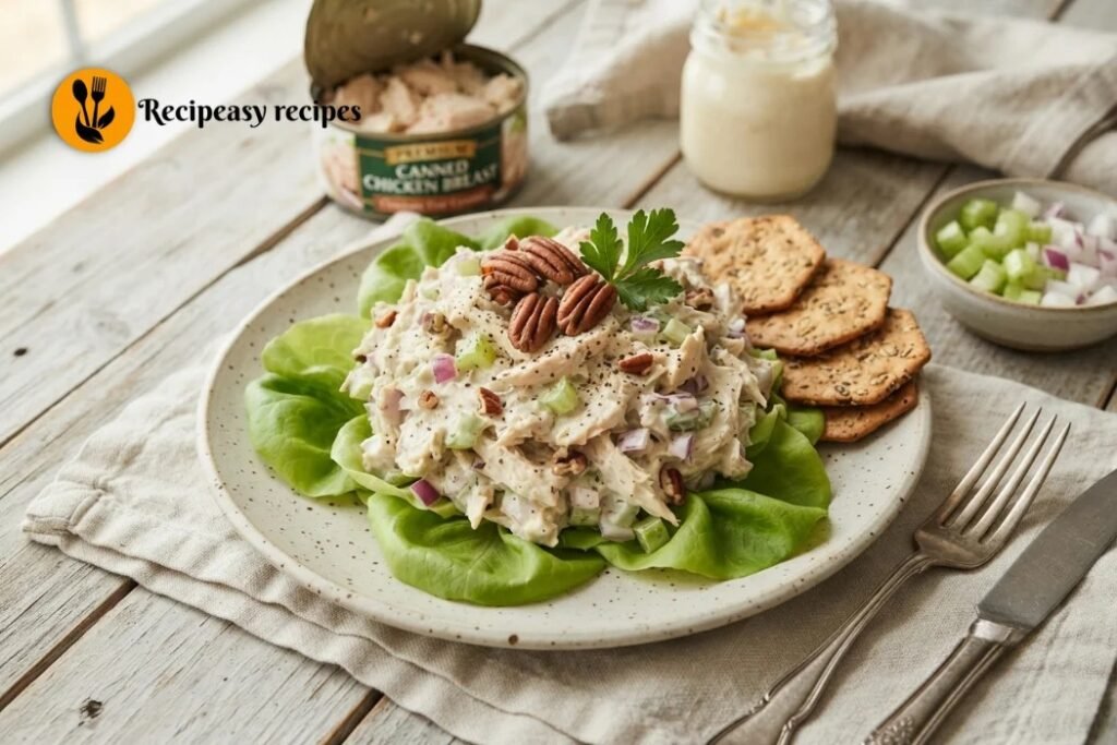 Chicken Salad Using Canned Chicken