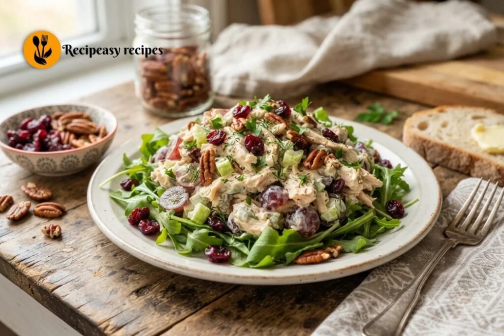  Chicken Salad with Cranberries and Pecans