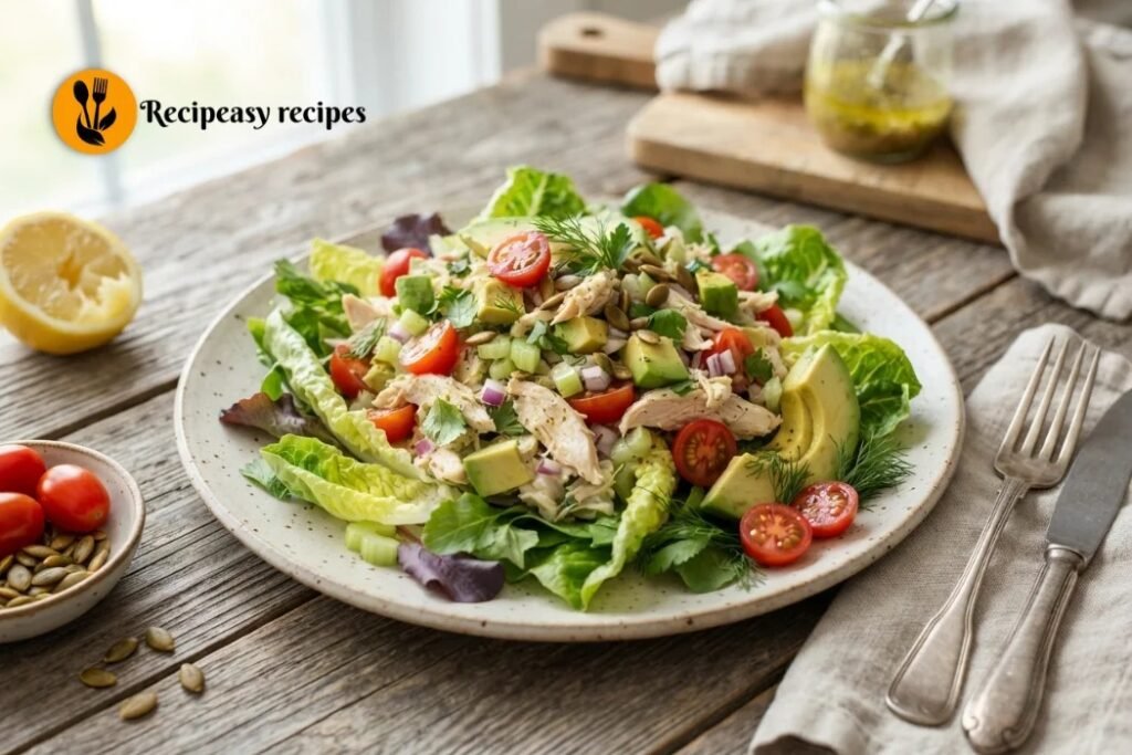 Chicken Salad with No Mayo