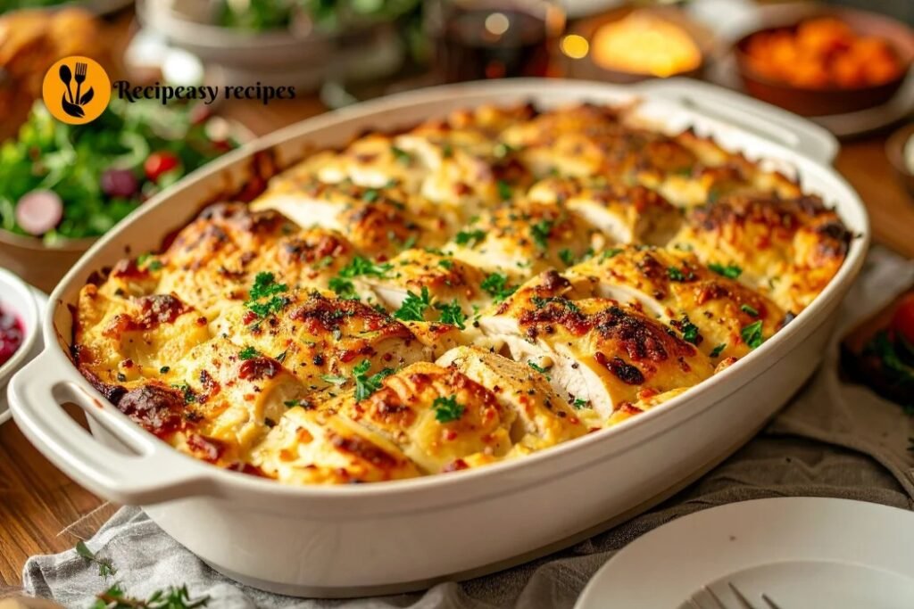 Chicken Taco Casserole