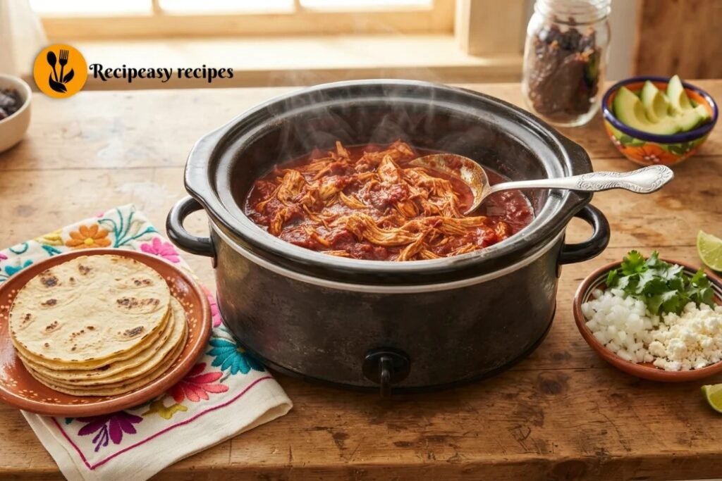 Chicken Tinga Crock Pot