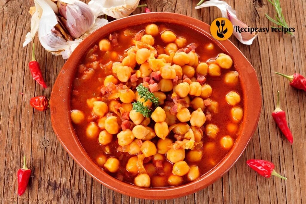 Chicken with Garbanzos