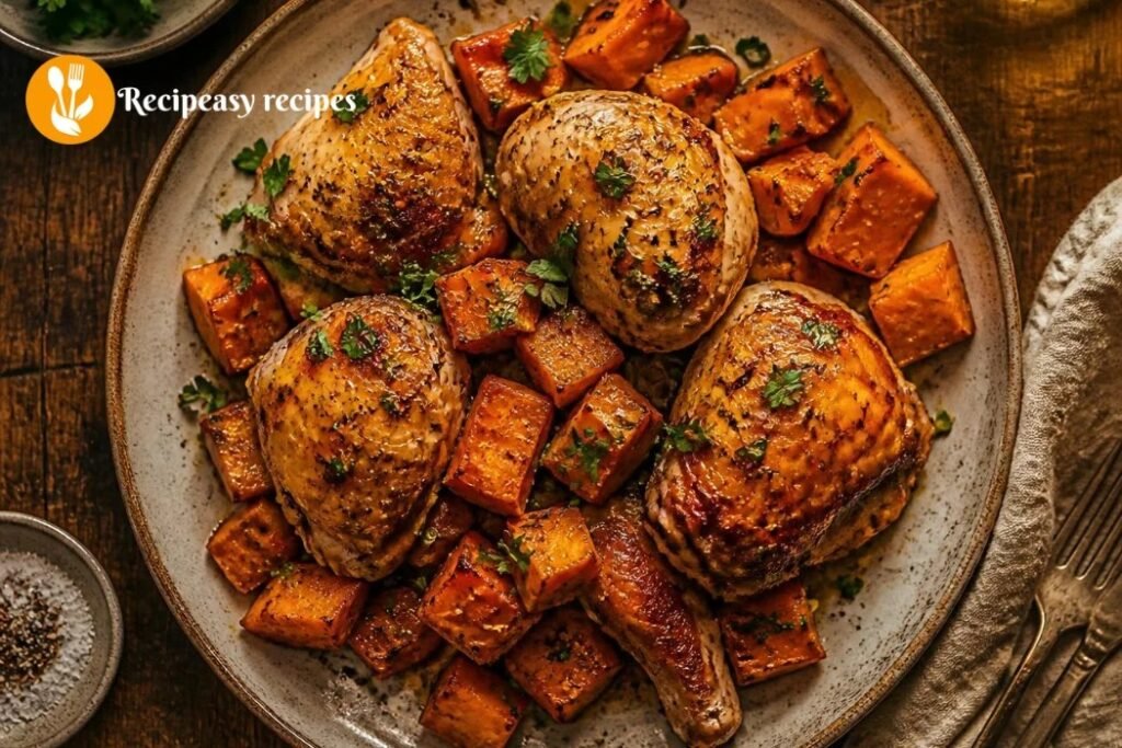 Chicken with Sweet Potatoes