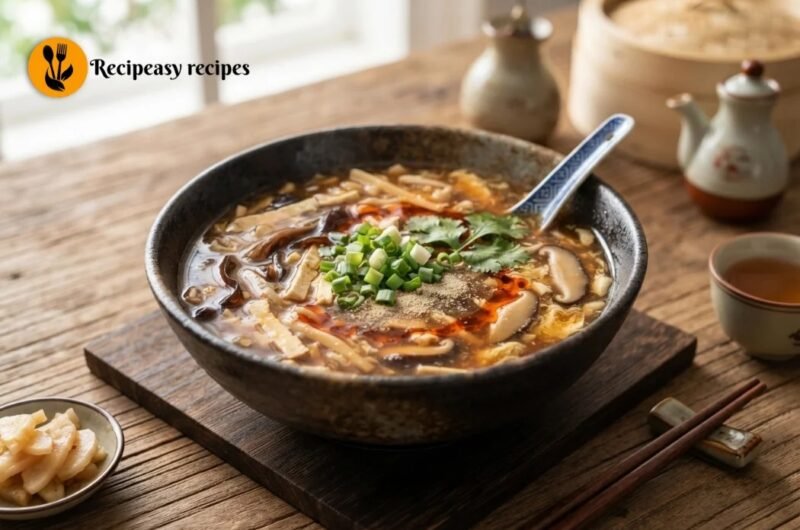 Best Hot and Sour Soup Recipe | Authentic Chinese Style