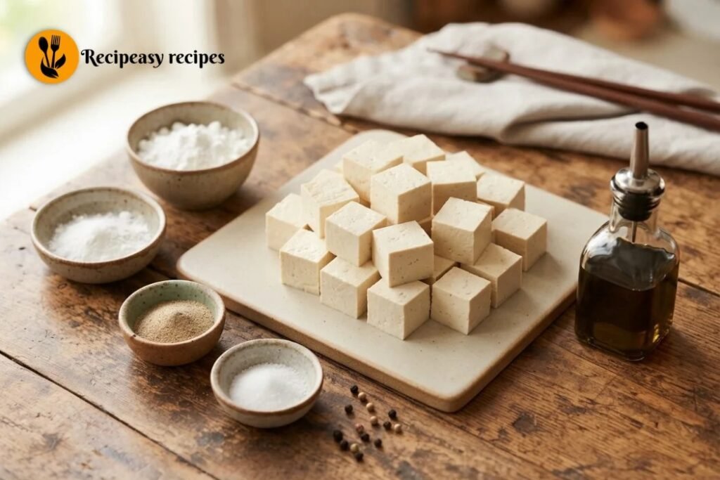 Ingredients You'll Need For the tofu