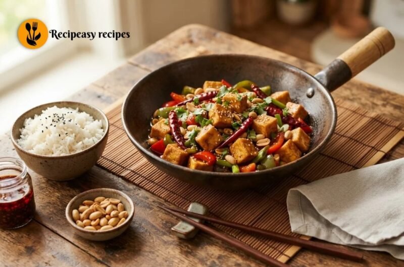 Kung Pao Tofu Recipe – Crispy, Spicy & Better Than Takeout