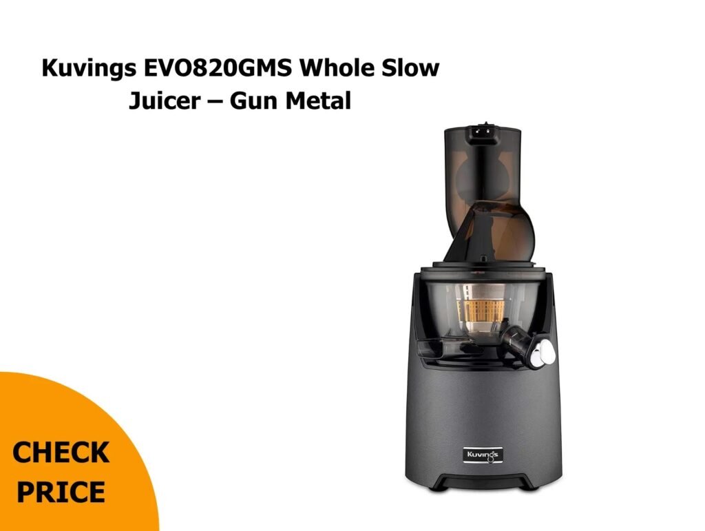 Kuvings EVO820GMS Whole Slow Juicer – Gun Metal