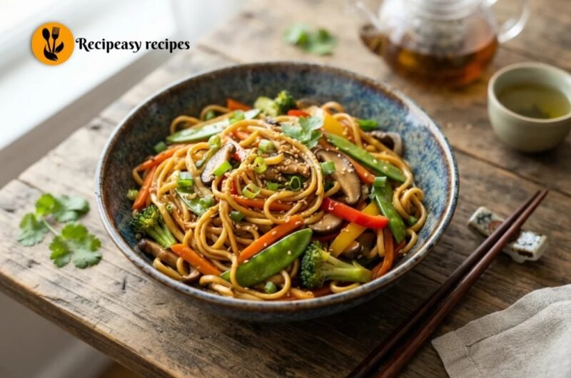 Vegetable Lo Mein Noodles – Better Than Takeout in 30 Minutes