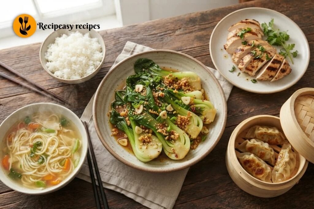 What to Serve With Garlic Bok Choy