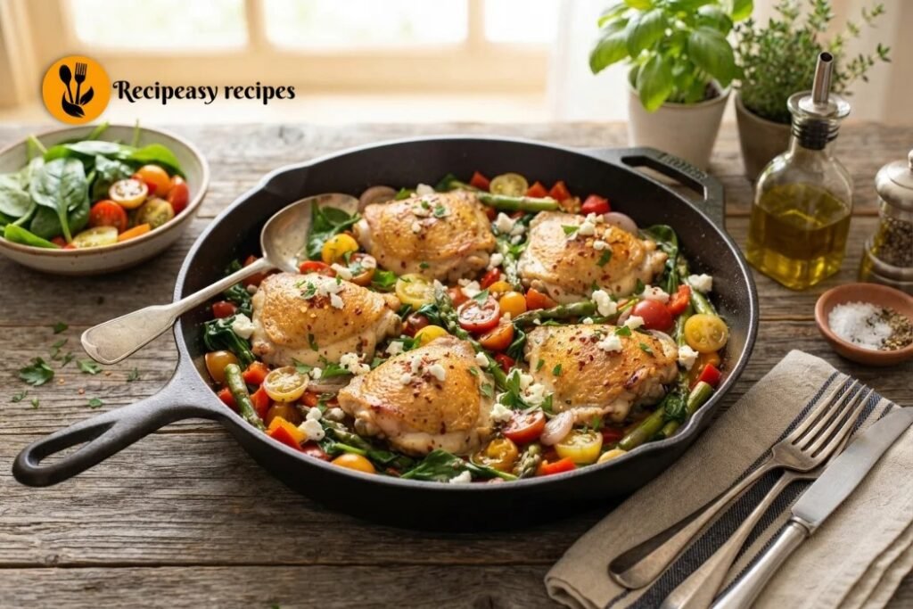 Low Carb Chicken Thighs (Non-Keto Friendly)
