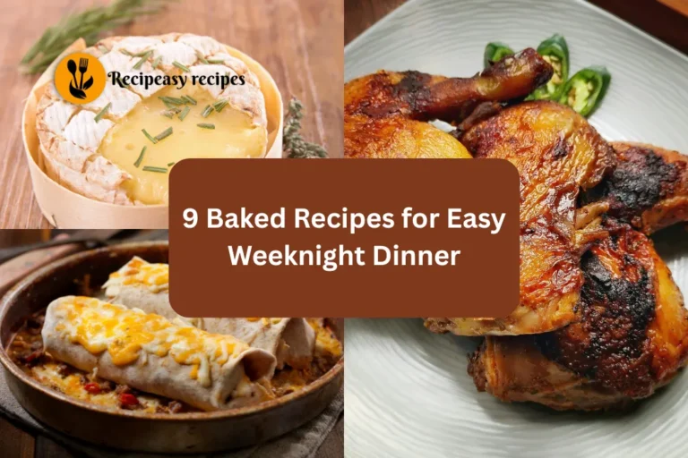 9 Baked Recipes