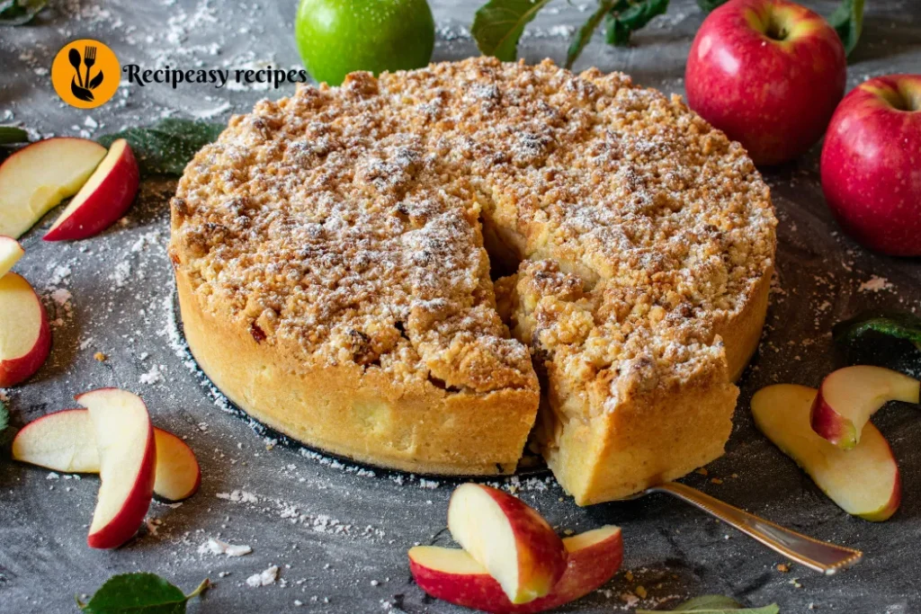 Apple Crumble Cheesecake