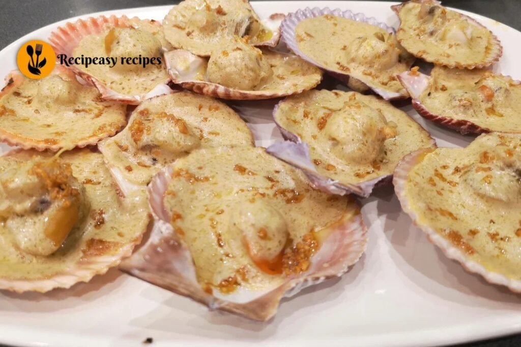 Baked Bay Scallops