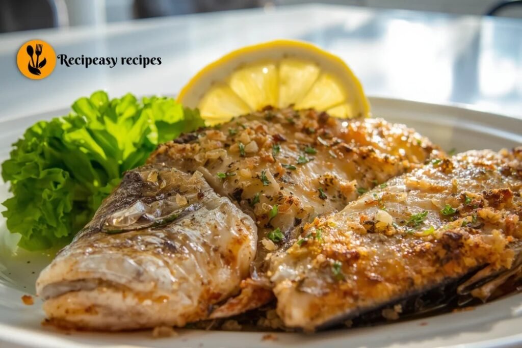 Baked Crappie
