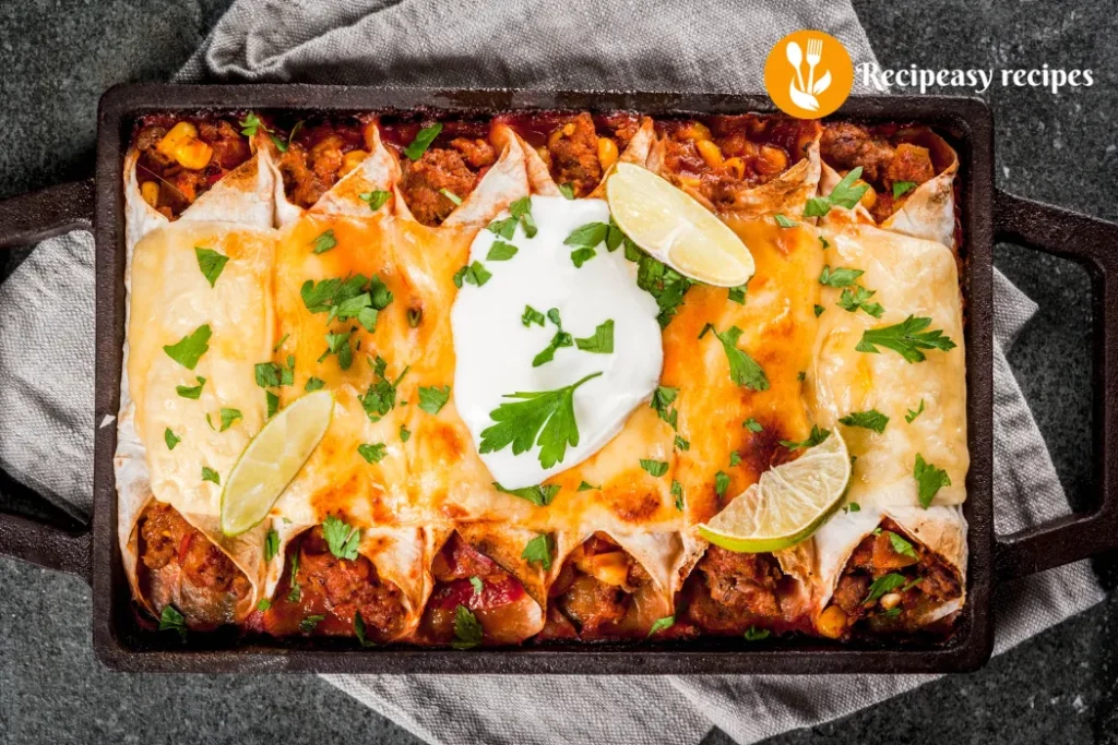 Beef Steak Enchiladas