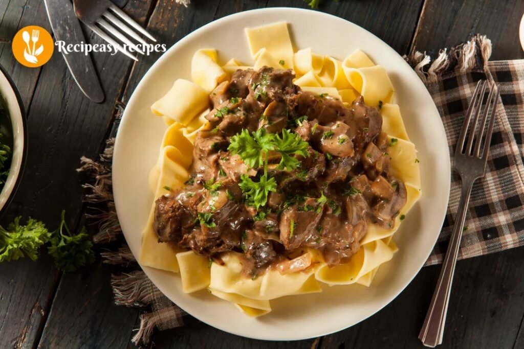 Beef Stroganoff