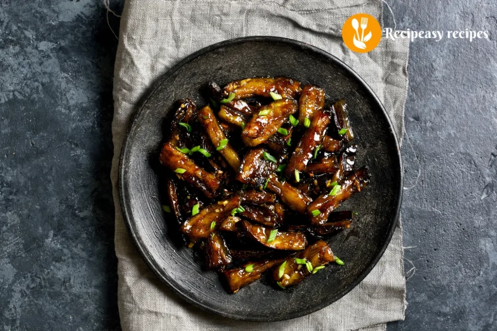 Braised Eggplant in Garlic Sauce
