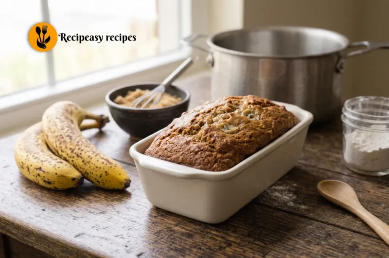 Banana Bread Recipe With Two Bananas
