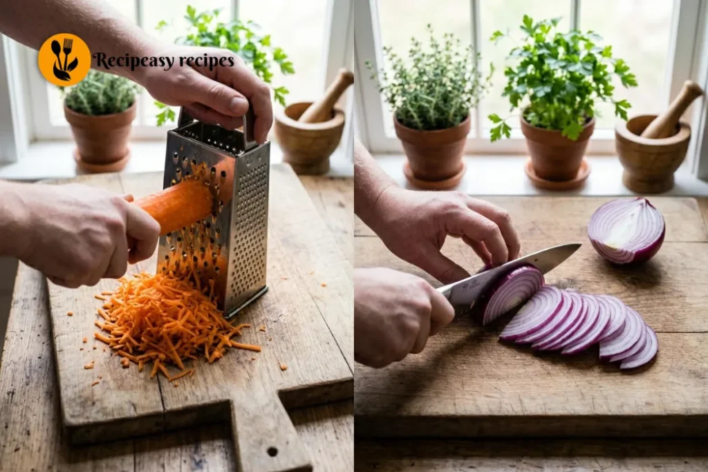 Slice the onion