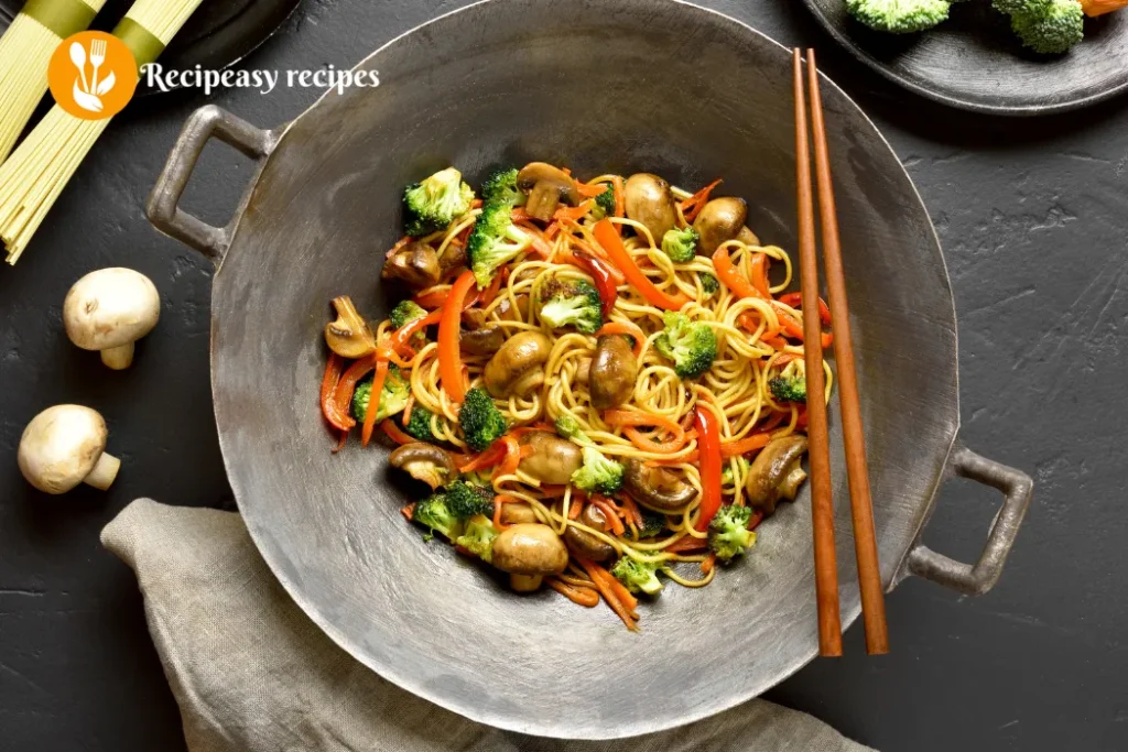 Vegetable Lo Mein Noodles