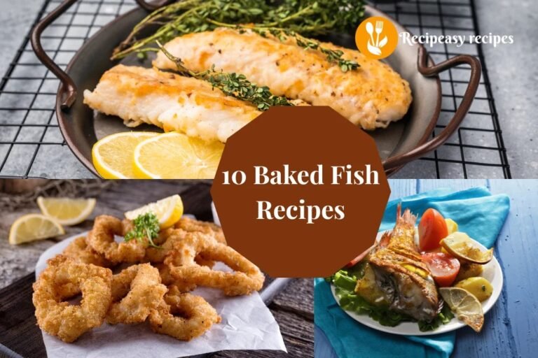 baked fish recipes
