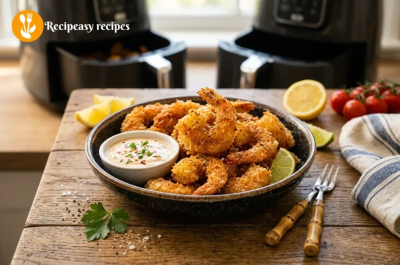 Air Fried Shrimp Recipe (Crispy, Juicy, Ready in 10 Minutes)
