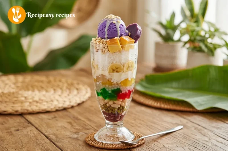 Halo-Halo: Filipino Shaved Ice Dessert