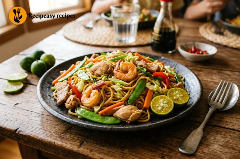 Pancit Canton Recipe (Authentic Filipino Noodles, Ready in 35 Minutes) 