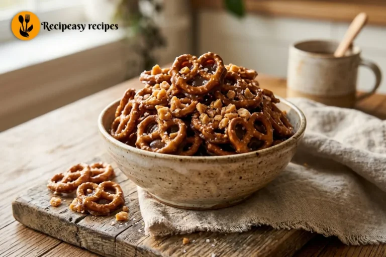 Butter Toffee Pretzels Recipe