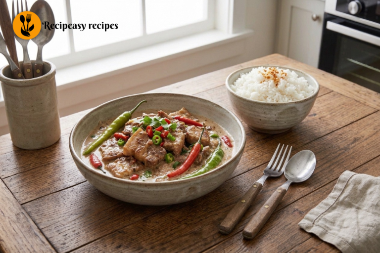 Bicol Express Recipe: Spicy Filipino Pork in Coconut Sauce